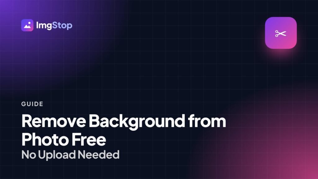 Remove Background from Photo Free – No Upload Needed